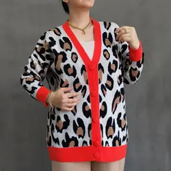 ژاکت طرح پلنگی ترک کد 192