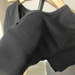 ست دو تیکه کراپ و دامن شلواری ترک کد 231