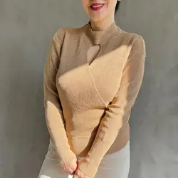 بلوز چپ و راستی لمه ای ترک کد 296