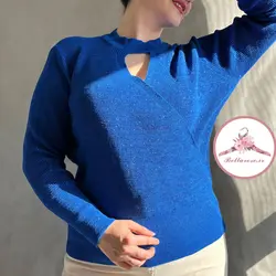 بلوز چپ و راستی لمه ای ترک کد 296