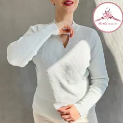 بلوز چپ و راستی لمه ای ترک کد 296