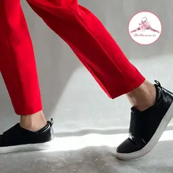 شلوار راسته  قرمز ترک کد 323