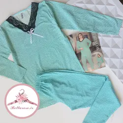 ست دو تکه بلوز و شلوار راحتی ترک کد152
