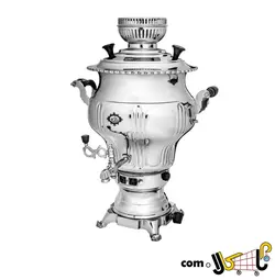سماور گاز سوز نقشینه سیمین
