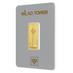 شمش طلای 24 عیار برج میلاد 0.700 گرم (700سوت)