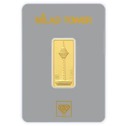 شمش طلای 24 عیار برج میلاد 0.700 گرم (700سوت)