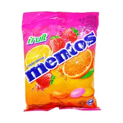 اب نبات منتوس میوه ای 135 گرم Mentos