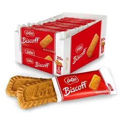 بیسکویت لوتوس 250 گرم ساده باکس کامل 10 عددی – Lotus Biscoff pack x10