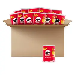 چیپس پرینگلز اورجینال 40 گرم باکس 12 عددی – Pringles original
