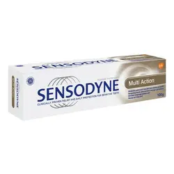 خمیردندان سنسوداین مولتی اکشن 100 گرم – چند منظوره – محافظ روزانه برای دندان های حساس – Sensodyne Multi Action