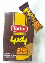 شکلات تورکو مغزدار 24 عددی Torku Peanut