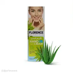 کرم مرطوب کننده دست فلورانس – همراه با رایحه و حاوی خواص آلوئه ورا – ۱۰۰ میل – Florence Hand Cream