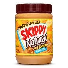 کره بادام زمینی اسکیپی ناچرال کریمی با عسل 425 گرم Skippy