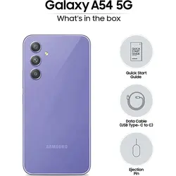 گوشی موبایل سامسونگ Galaxy A54 5G با ظرفیت 128 گیگابایت و رم 8