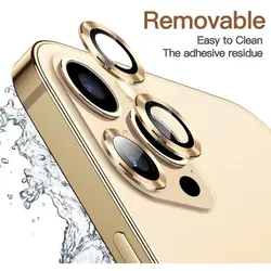 محافظ لنز دوربین مدل رینگی مناسب برای گوشی موبایل اپل Iphone 11 pro max