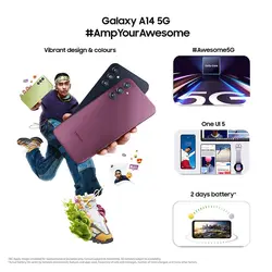 گوشی موبایل سامسونگ Galaxy A14 5G با ظرفیت 128 گیگابایت و رم 4