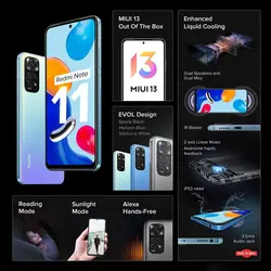 گوشی موبایل شیائومی  Redmi Note 11 دو سیم کارت ظرفیت 128 رم 6