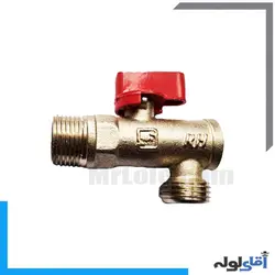 شیر پیسوار رهانه سایز 1/2 در 3/8 بسته دو عددی - لیست قیمت رهانه 1400 - نماینده تهران - آقای لوله