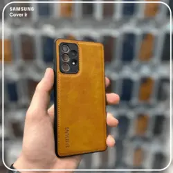 قاب چرمی دور دوخت دار مناسب برای گوشی سامسونگ