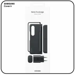 پک کامل لوازم جانبی با قلم و شارژر 25 وات Galaxy Z Fold4 Note Package