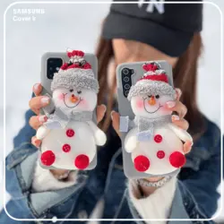 قاب عروسک آدم برفی مناسب برای گوشی سامسونگ