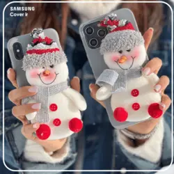قاب عروسک آدم برفی مناسب برای گوشی سامسونگ