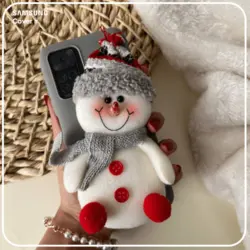 قاب عروسک آدم برفی مناسب برای گوشی سامسونگ