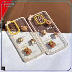 قاب حيوانات و خرس شکلاتی مناسب برای گوشی سامسونگ