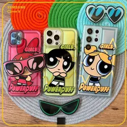 قاب power puff پاپ سوکت دار مناسب برای گوشی سامسونگ