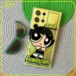 قاب power puff پاپ سوکت دار مناسب برای گوشی سامسونگ
