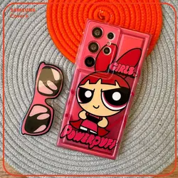 قاب power puff پاپ سوکت دار مناسب برای گوشی سامسونگ