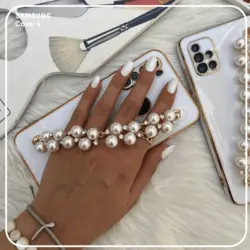 قاب آویز مرواریدی مناسب برای گوشی سامسونگ
