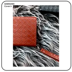 قاب و کیف دستی چرم طرح حصیری تمام مدل دستگاه ها
