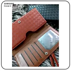 قاب و کیف دستی چرم طرح حصیری تمام مدل دستگاه ها