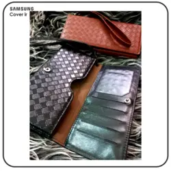 قاب و کیف دستی چرم طرح حصیری تمام مدل دستگاه ها