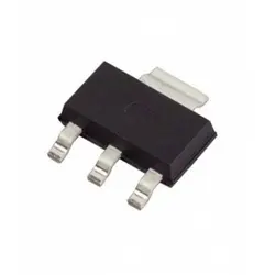 رگولاتور ثابت مثبت 3.3V ولت 1A آمپر مدل AMS1117-3.3 پکیج SMD نوع SOT-223