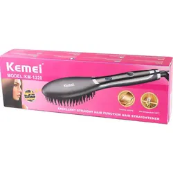 شانه صاف کننده مو kemei km-1320