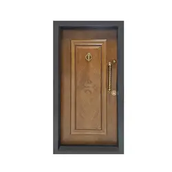 درب ضد سرقت تک قاب بلوط