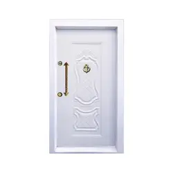 درب ضد سرقت رویه فلز دیپلمات سفید