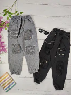 1500_شلوار اسلش زاپدار