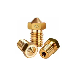 خرید و قیمت نازل هات اند برنجی 0.5mm فیلامنت 1.75 - کافه الکترونیک