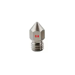 خرید و قیمت نازل استیل اکسترودر MK8) 0.6mm) فیلامنت 1.75 - کافه الکترونیک