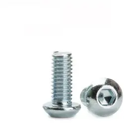 خرید و قیمت پیچ آلن کله قارچی سایز M3X8mm گالوانیزه - کافه الکترونیک