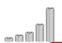 خرید و قیمت اسپیسر آلومینیومی 6*10*5 میلیمتری - کافه الکترونیک