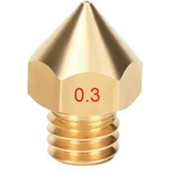 خرید و قیمت نازل MK8 برنجی 0.3mm پرینتر سه بعدی (Makerbot MK8) فیلامنت 1.75mm - کافه الکترونیک