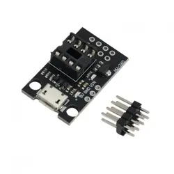 برد توسعه ATtiny13A / ATtiny25 / ATtiny45 / ATtiny85 - مدارچیپ