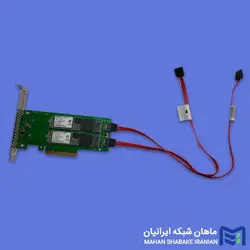 کارت توسعه HP 120GB SATA M.2 Dual Drive PCI-e