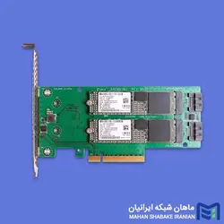 کارت توسعه HP 120GB SATA M.2 Dual Drive PCI-e