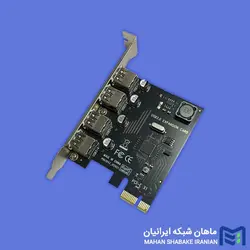 هاب USB 4-Port PCI-e Expansion Card