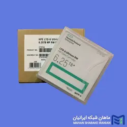 دیتا کارتریج HPE LTO-6 Ultrium 6.25TB RW